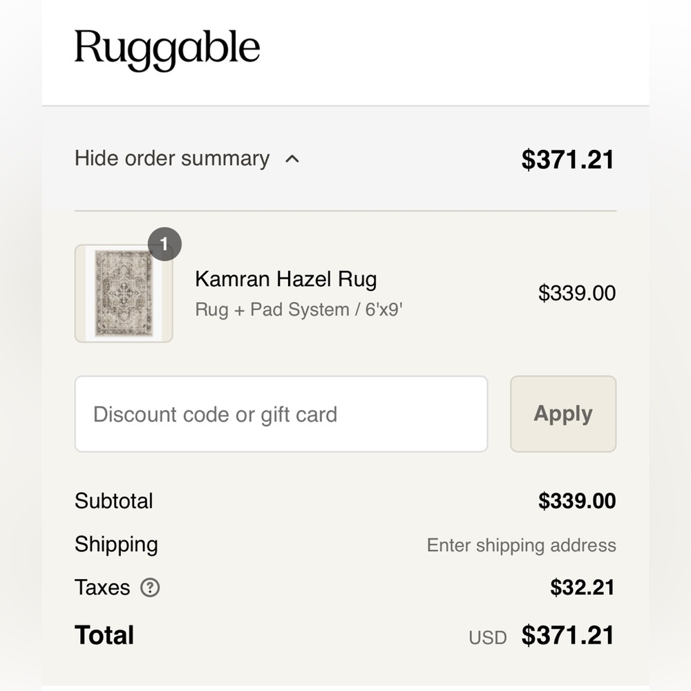 Ruggable Kamran Hazel Rug - Picture 6 of 8